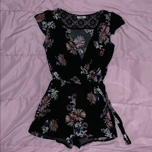 Cute floral romper